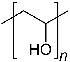 ساختار شیمیایی پلی ونیل الکل